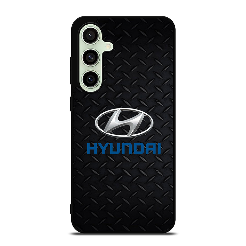 HYUNDAI METAL CAR LOGO Samsung Galaxy S24 FE Case Cover
