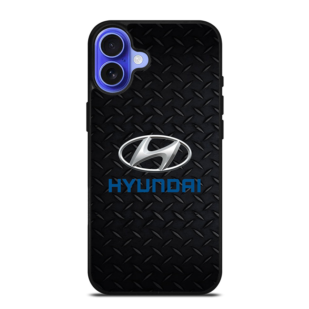 HYUNDAI METAL CAR LOGO iPhone 16 Case Cover