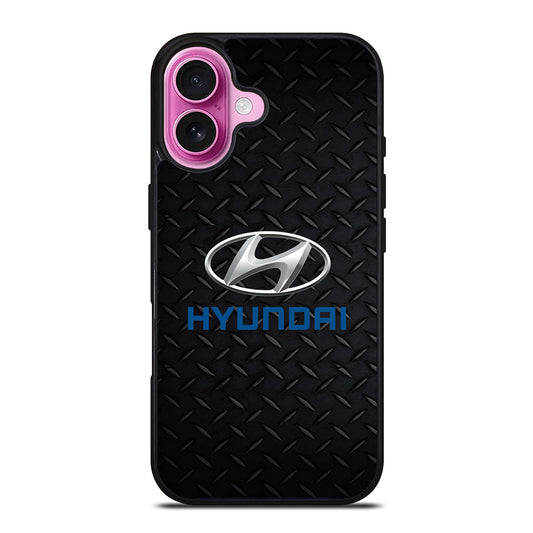 HYUNDAI METAL CAR LOGO iPhone 16 Plus Case Cover