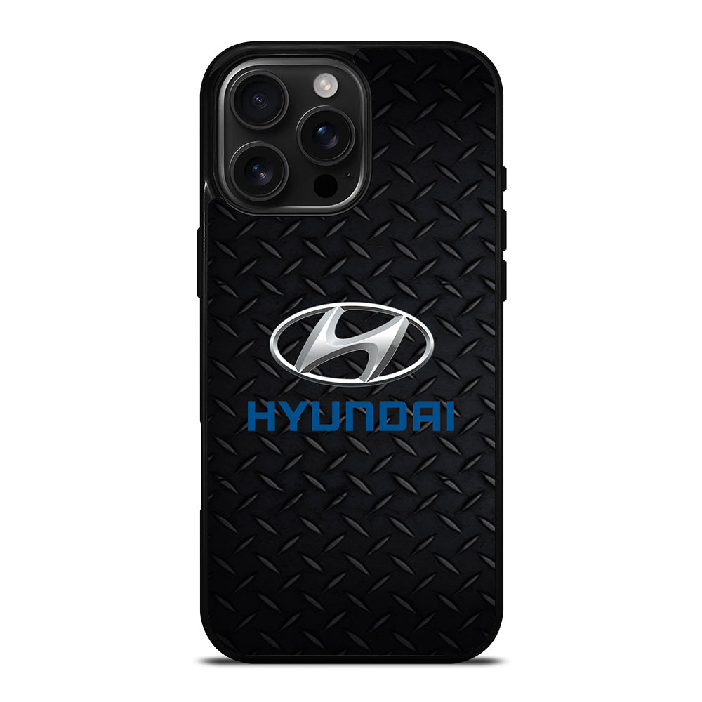 HYUNDAI METAL CAR LOGO iPhone 16 Pro Max Case Cover