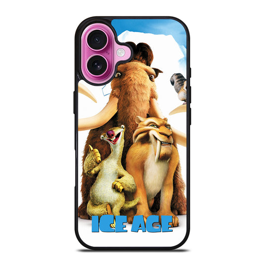 ICE AGE CARTOON iPhone 16 Plus Case Cover