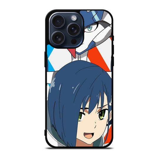 ICHIGO DARLING IN THE FRANXX FACE iPhone 15 Pro Max Case Cover