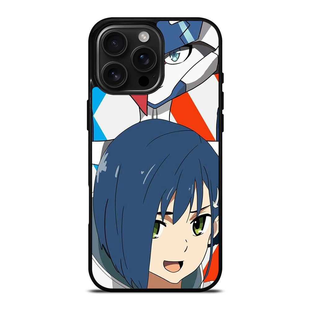 ICHIGO DARLING IN THE FRANXX FACE iPhone 16 Pro Max Case Cover