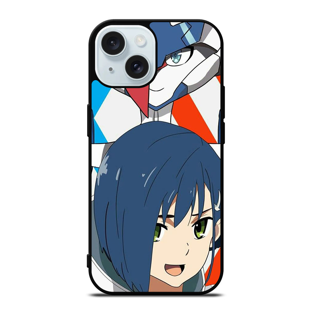 ICHIGO DARLING IN THE FRANXX FACE iPhone 15 Case Cover