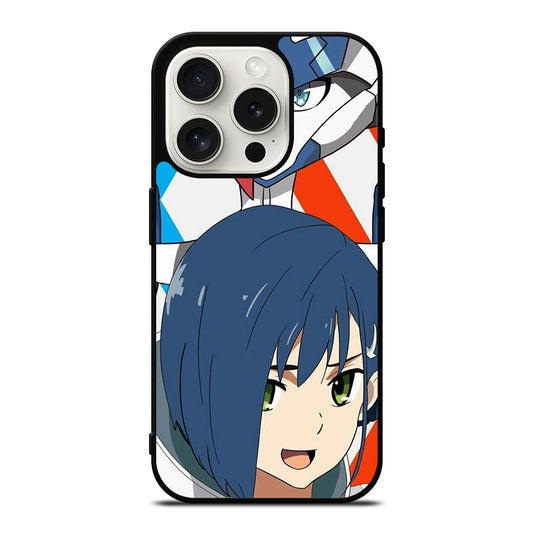 ICHIGO DARLING IN THE FRANXX FACE iPhone 15 Pro Case Cover