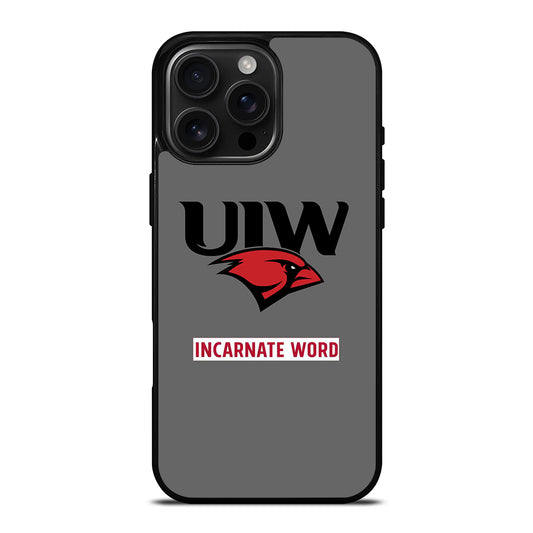 INCARNATE WORD CARDINALS LOGO iPhone 16 Pro Max Case Cover