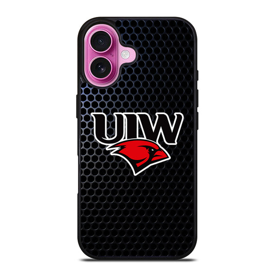 INCARNATE WORD CARDINALS METAL LOGO iPhone 16 Plus Case Cover