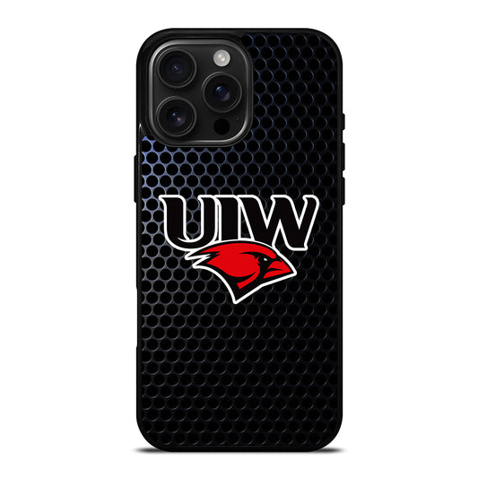 INCARNATE WORD CARDINALS METAL LOGO iPhone 16 Pro Max Case Cover