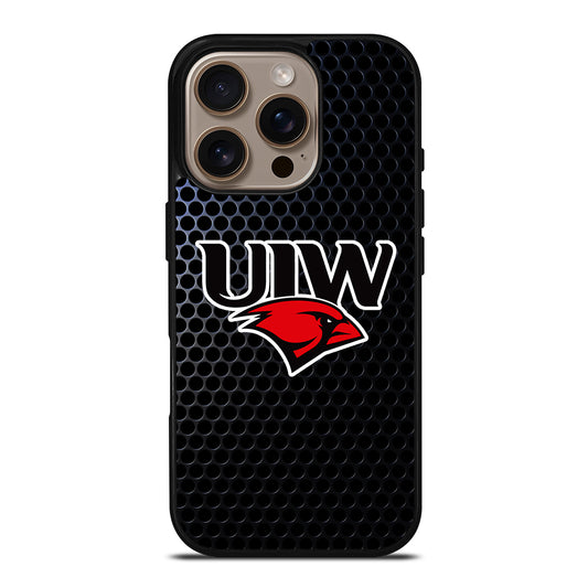 INCARNATE WORD CARDINALS METAL LOGO iPhone 16 Pro Case Cover