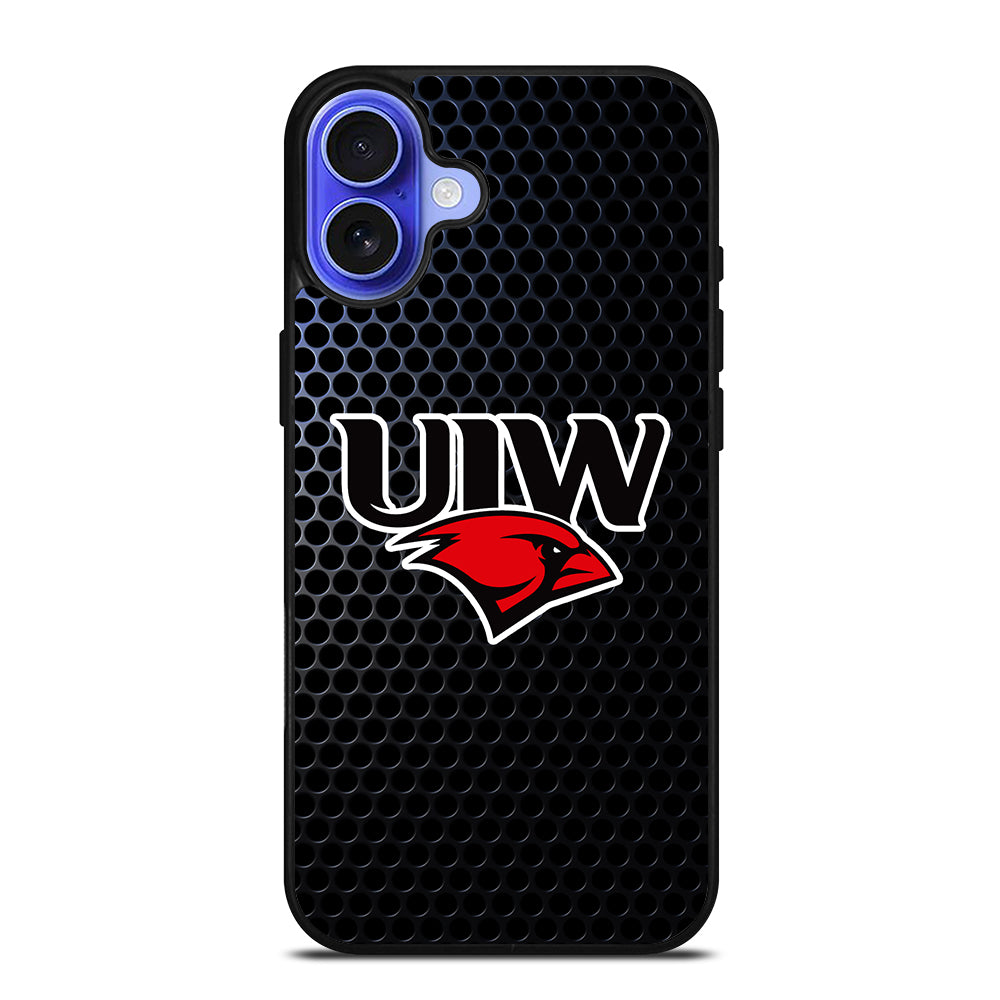 INCARNATE WORD CARDINALS METAL LOGO iPhone 16 Case Cover