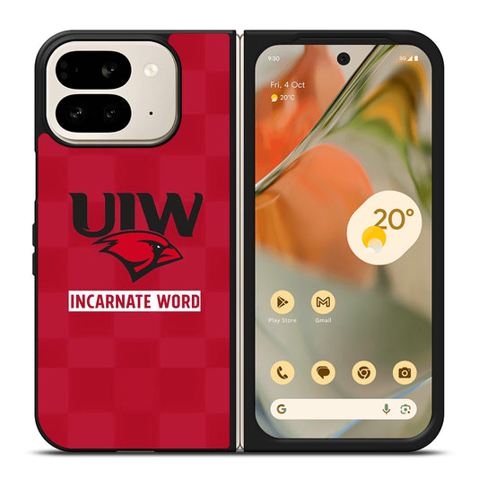 INCARNATE WORD CARDINALS NFL ICON Google Pixel 9 Pro Fold Case Cover