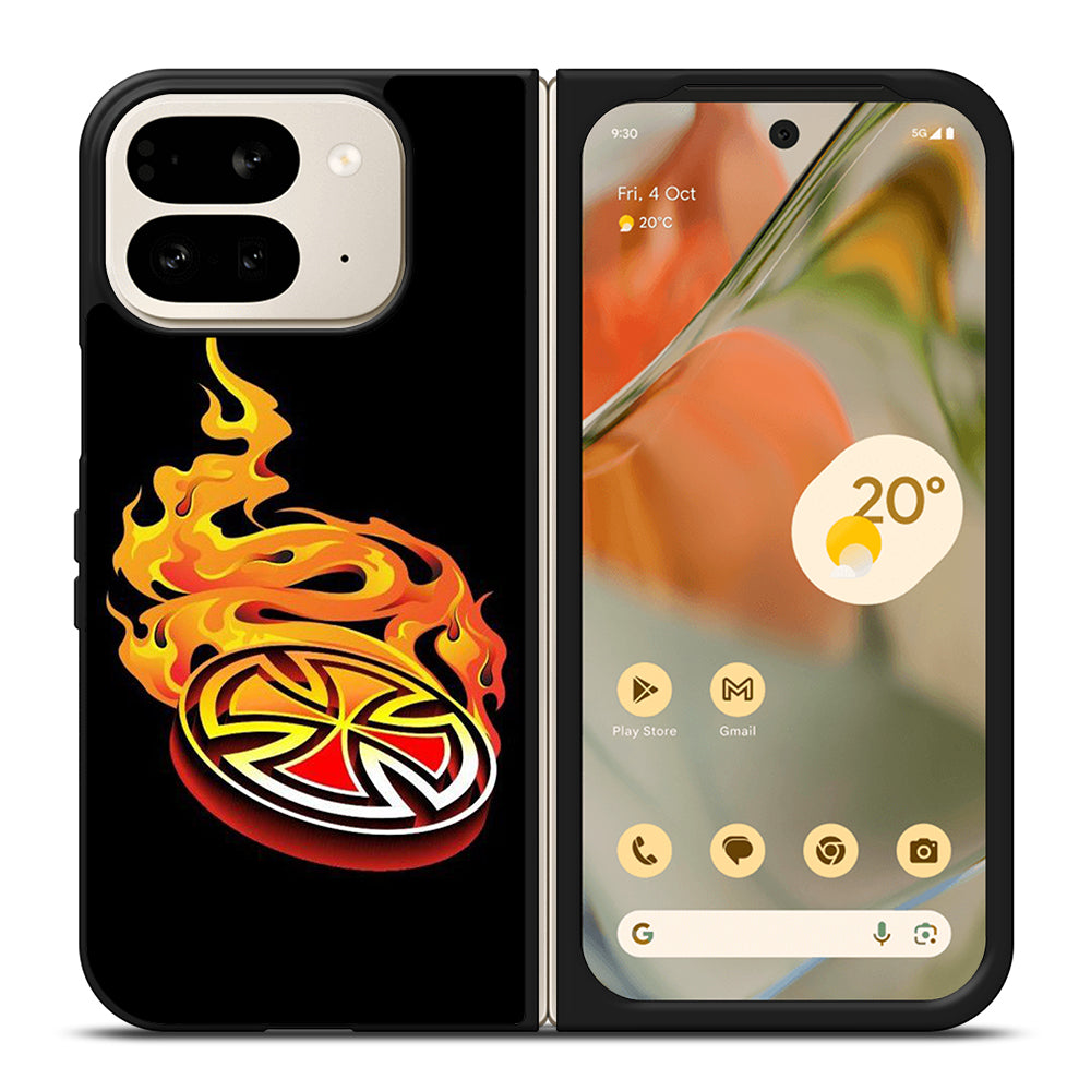 INDEPENDENT TRUCK COMPANY FLAME LOGO Google Pixel 9 Pro Fold Case Cover