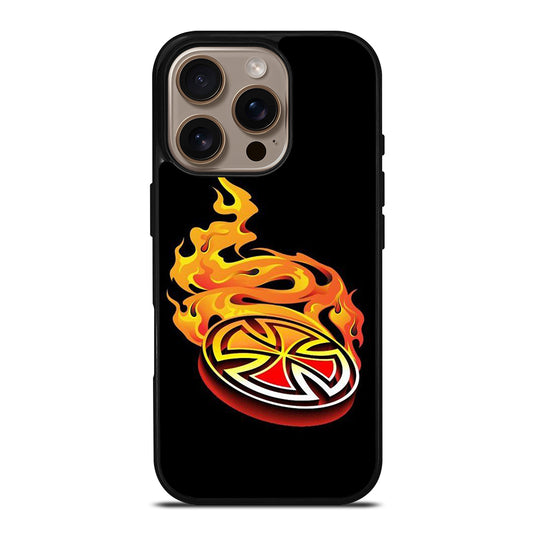 INDEPENDENT TRUCK COMPANY FLAME LOGO iPhone 16 Pro Case Cover