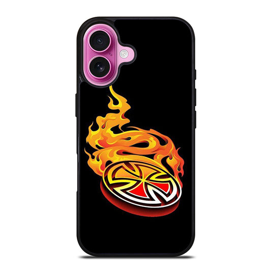 INDEPENDENT TRUCK COMPANY FLAME LOGO iPhone 16 Plus Case Cover