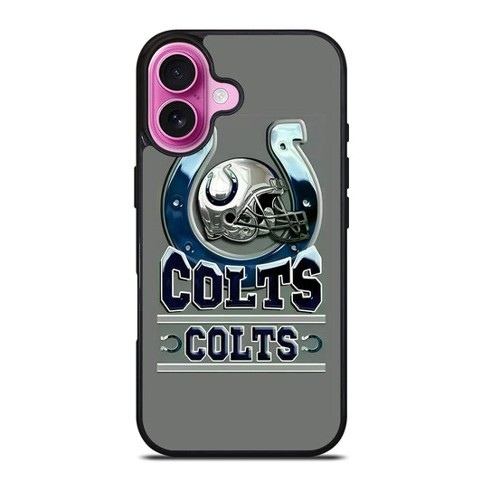 INDIANAPOLIS COLTS ICON iPhone 16 Plus Case Cover