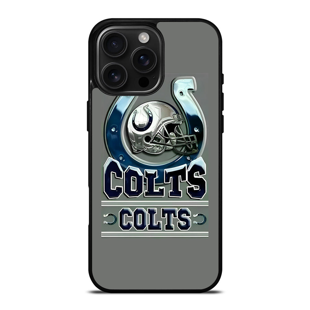INDIANAPOLIS COLTS ICON iPhone 16 Pro Max Case Cover