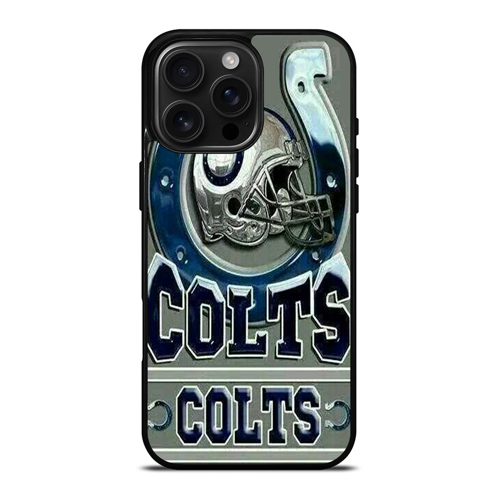 INDIANAPOLIS COLTS LOGO 3 iPhone 16 Pro Max Case Cover