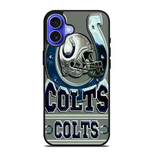 INDIANAPOLIS COLTS LOGO 3 iPhone 16 Case Cover