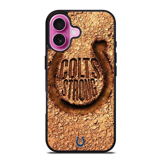 INDIANAPOLIS COLTS STRONG iPhone 16 Plus Case Cover