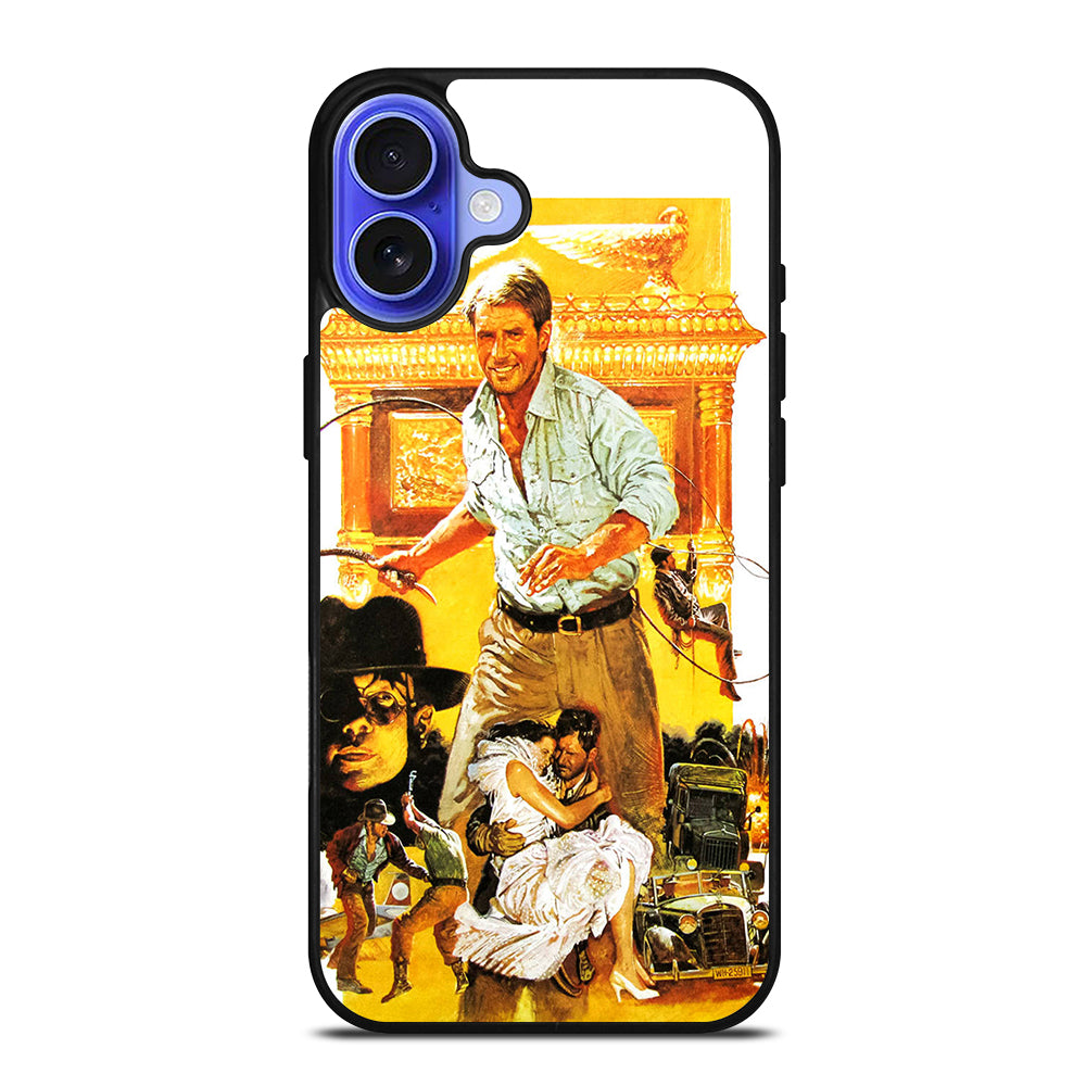 INDIANA JONES RAIDERS OF THE LOST ARK iPhone 16 Case Cover