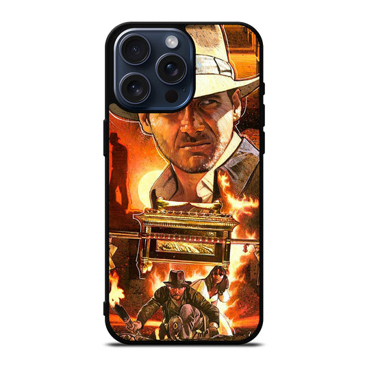 INDIANA JONES RAIDERS OF THE LOST ARK ART iPhone 15 Pro Max Case Cover