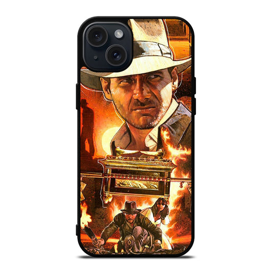 INDIANA JONES RAIDERS OF THE LOST ARK ART iPhone 15 Plus Case Cover