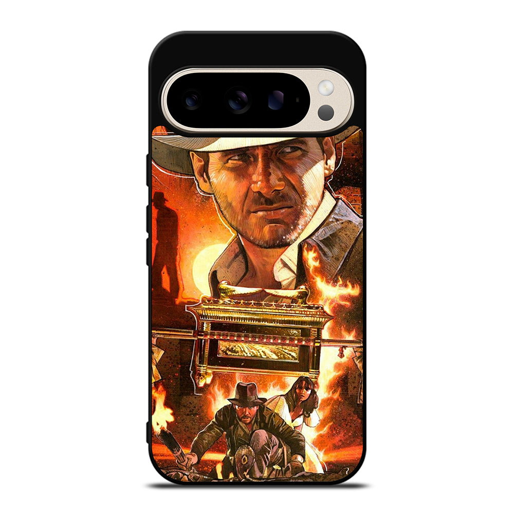 INDIANA JONES RAIDERS OF THE LOST ARK ART Google Pixel 9 Pro Case Cover