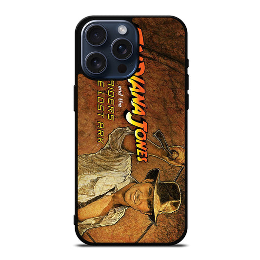 INDIANA JONES RAIDERS OF THE LOST ARK POSTER iPhone 15 Pro Max Case Cover