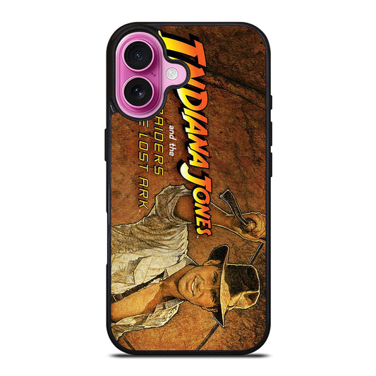 INDIANA JONES RAIDERS OF THE LOST ARK POSTER iPhone 16 Plus Case Cover