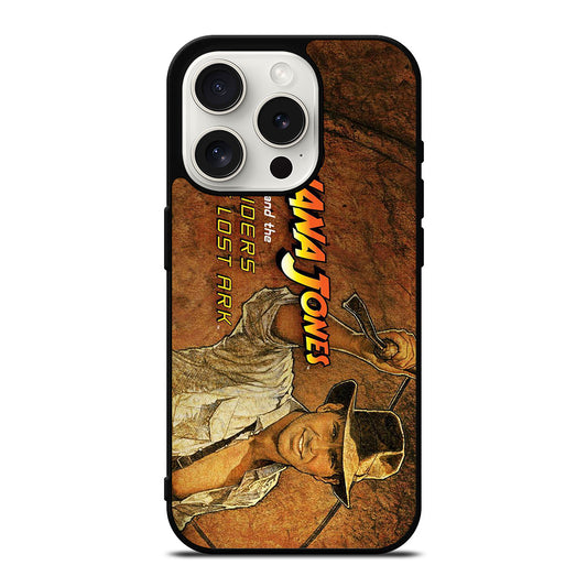 INDIANA JONES RAIDERS OF THE LOST ARK POSTER iPhone 15 Pro Case Cover