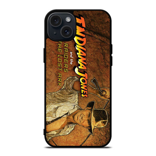 INDIANA JONES RAIDERS OF THE LOST ARK POSTER iPhone 15 Plus Case Cover