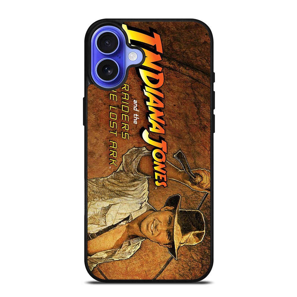 INDIANA JONES RAIDERS OF THE LOST ARK POSTER iPhone 16 Case Cover