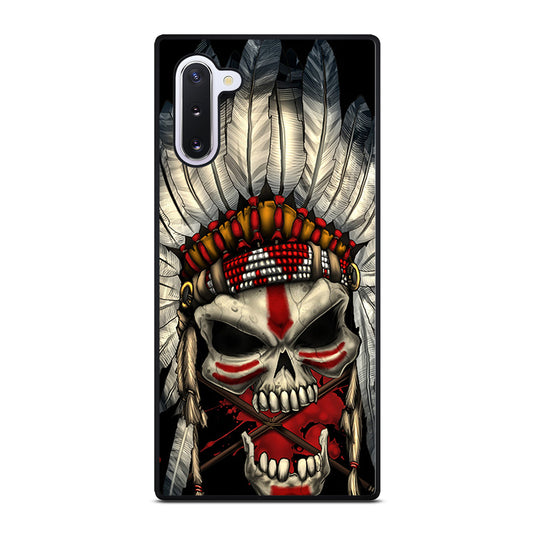 INDIAN FEATHER SKULL ART 1 Samsung Galaxy Note 10 Case Cover