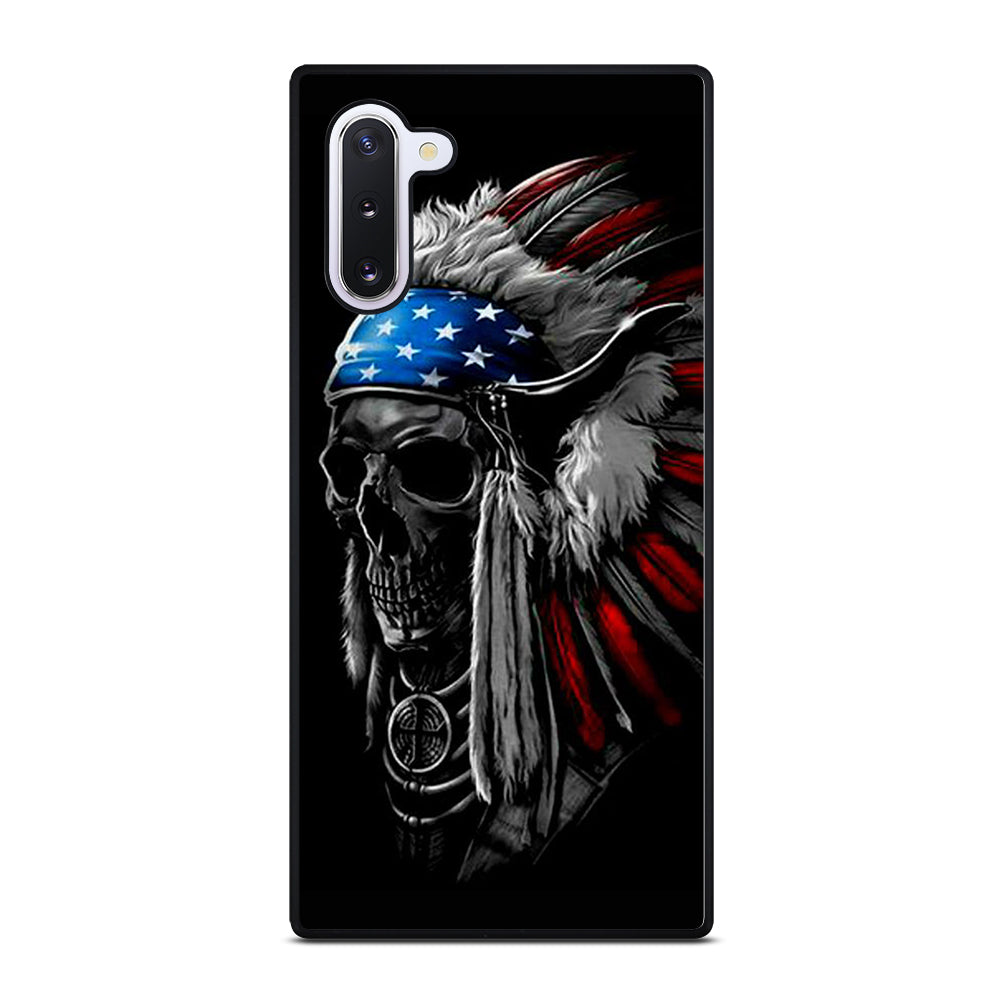 INDIAN FEATHER SKULL ART 3 Samsung Galaxy Note 10 Case Cover