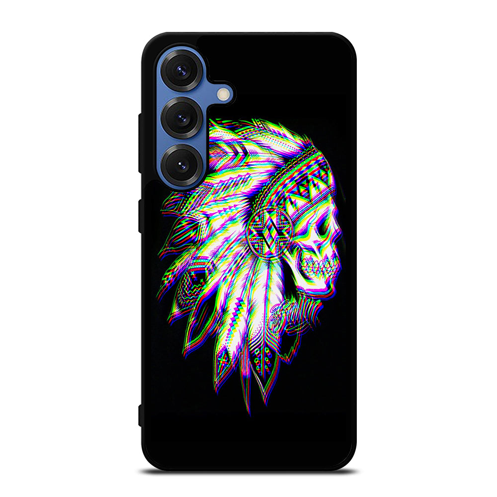 INDIAN FEATHER SKULL LOGO Samsung Galaxy S26 Case Cover
