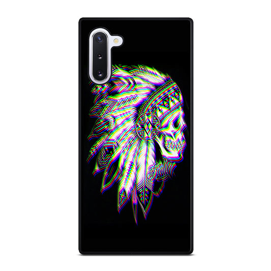 INDIAN FEATHER SKULL LOGO Samsung Galaxy Note 10 Case Cover
