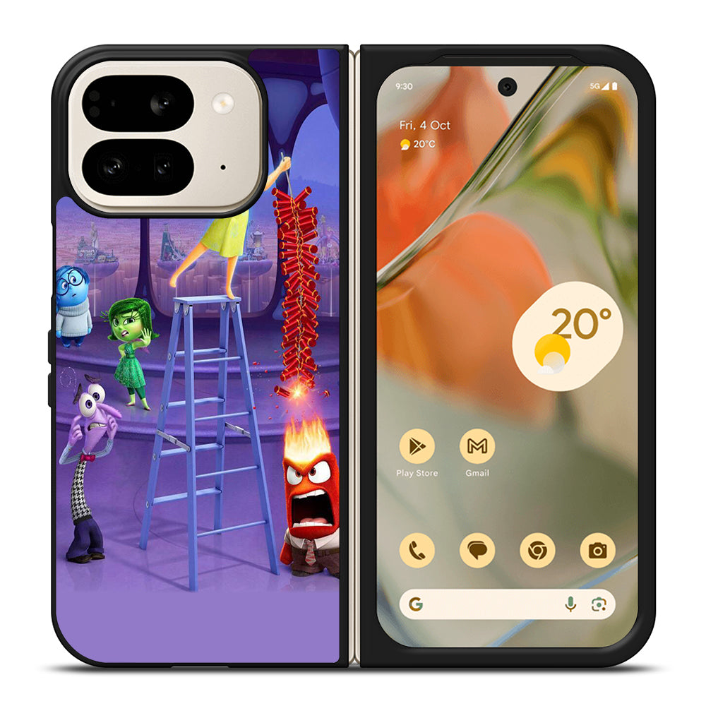 INSIDE OUT CHARACTER DISNEY 3 Google Pixel 9 Pro Fold Case Cover