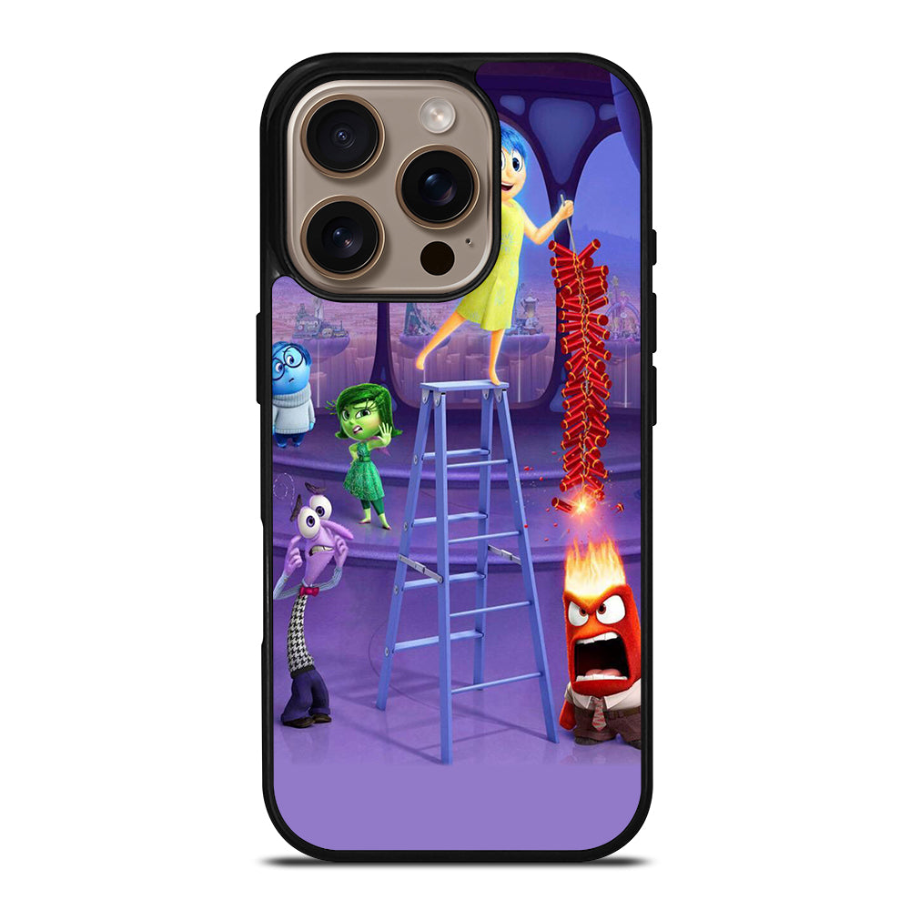 INSIDE OUT CHARACTER DISNEY 3 iPhone 16 Pro Case Cover