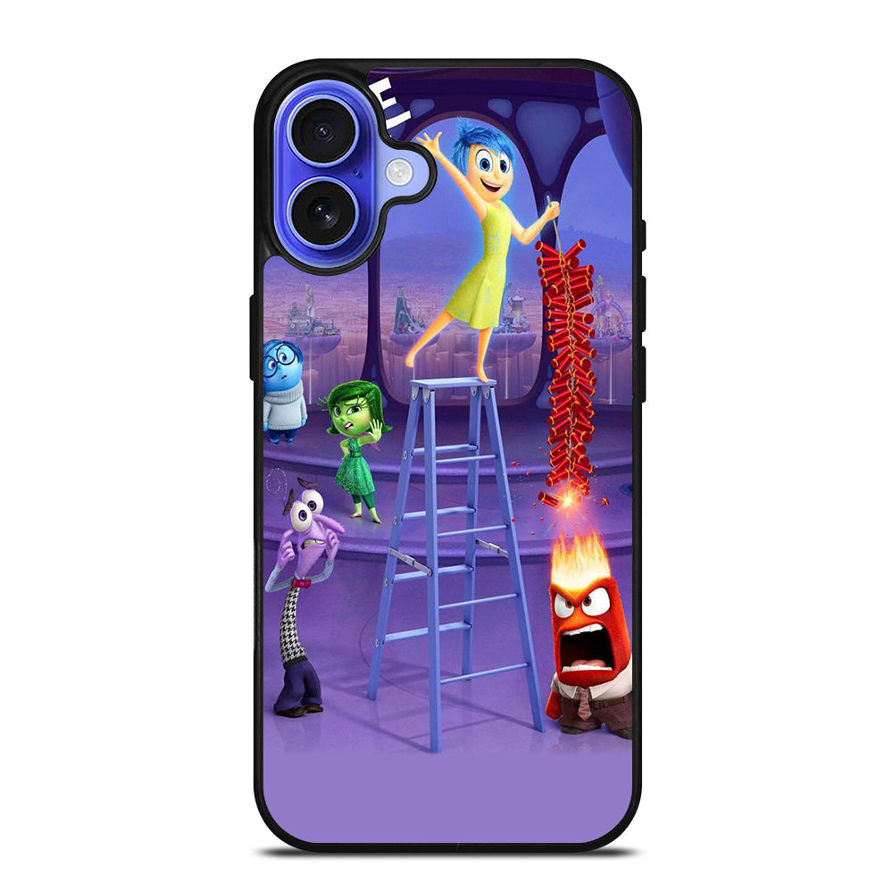 INSIDE OUT CHARACTER DISNEY 3 iPhone 16 Case Cover