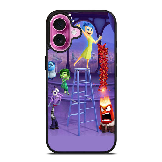 INSIDE OUT CHARACTER DISNEY 3 iPhone 16 Plus Case Cover