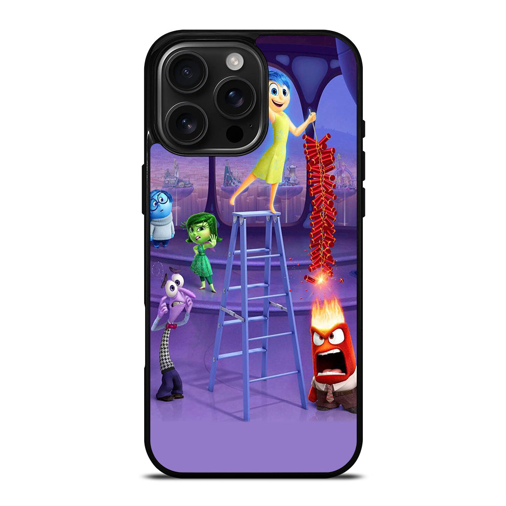 INSIDE OUT CHARACTER DISNEY 3 iPhone 16 Pro Max Case Cover