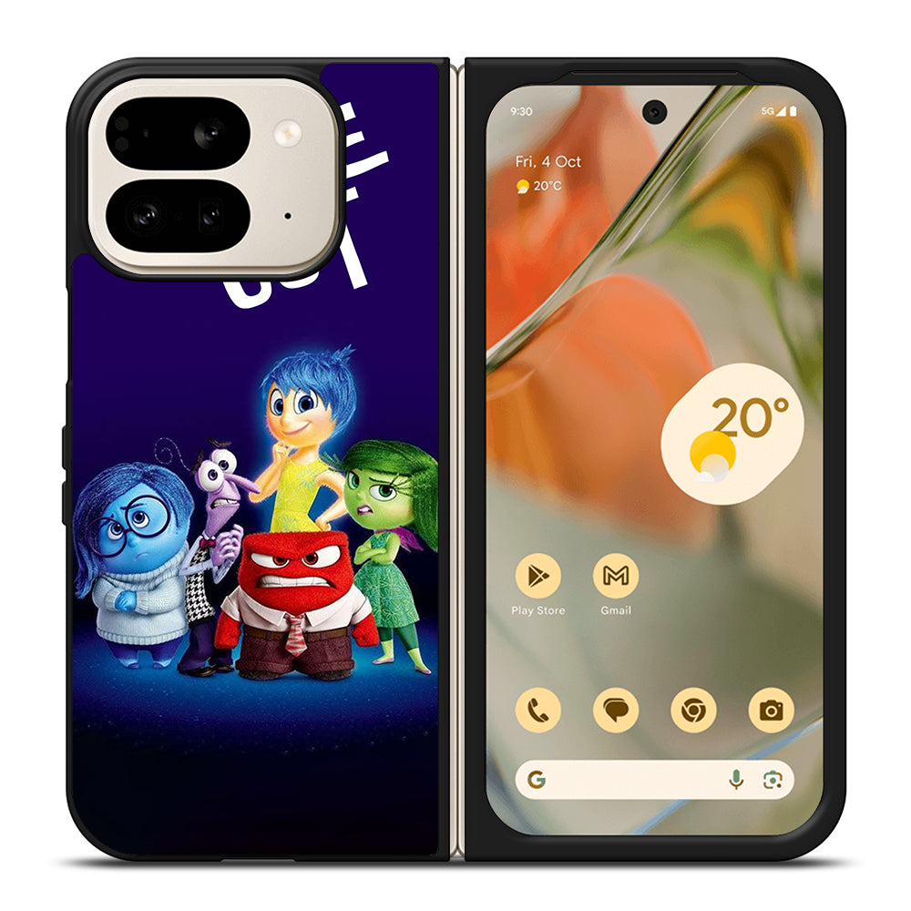 INSIDE OUT CHARACTER DISNEY Google Pixel 9 Pro Fold Case Cover