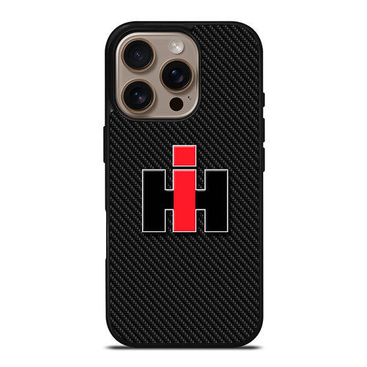 INTERNATIONAL HARVESTER CARBON LOGO iPhone 16 Pro Case Cover
