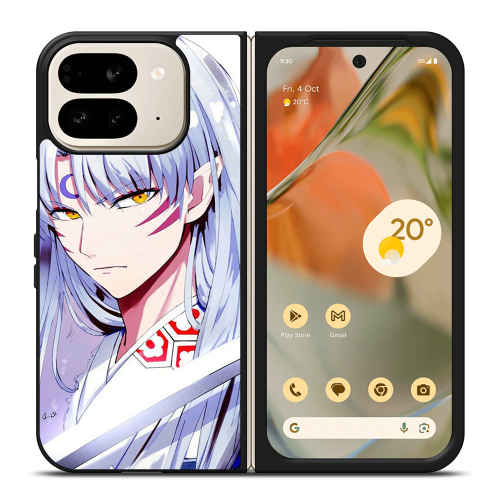INUYASHA ANIME SESSHOMARU FACE Google Pixel 9 Pro Fold Case Cover