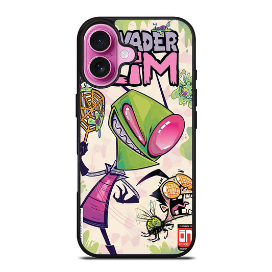 INVADER ZIM ALIEN CARTOONM 5 iPhone 16 Plus Case Cover