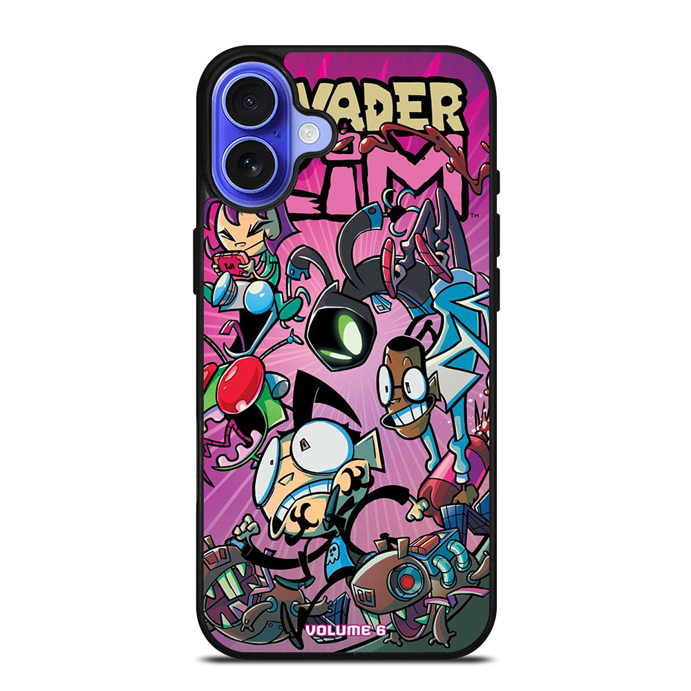 INVADER ZIM ALIEN CHARACTER iPhone 16 Case Cover