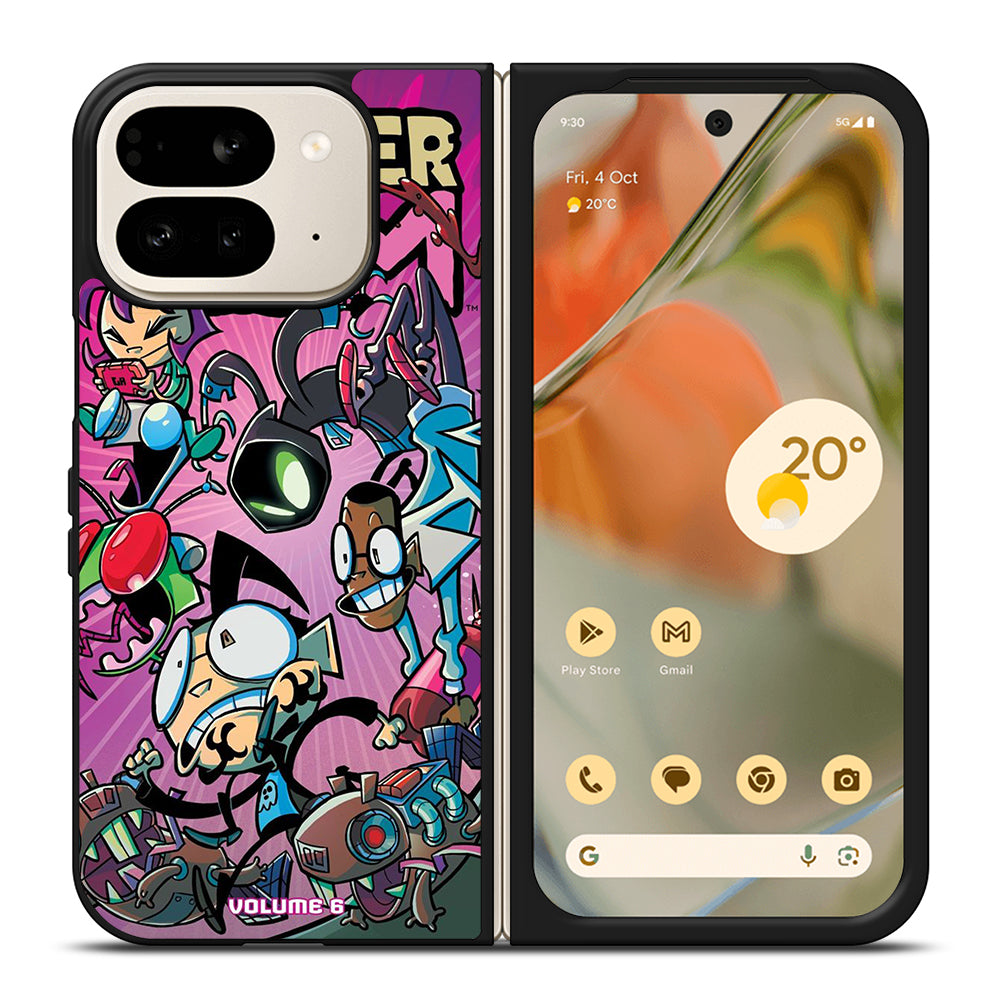 INVADER ZIM ALIEN CHARACTER Google Pixel 9 Pro Fold Case Cover