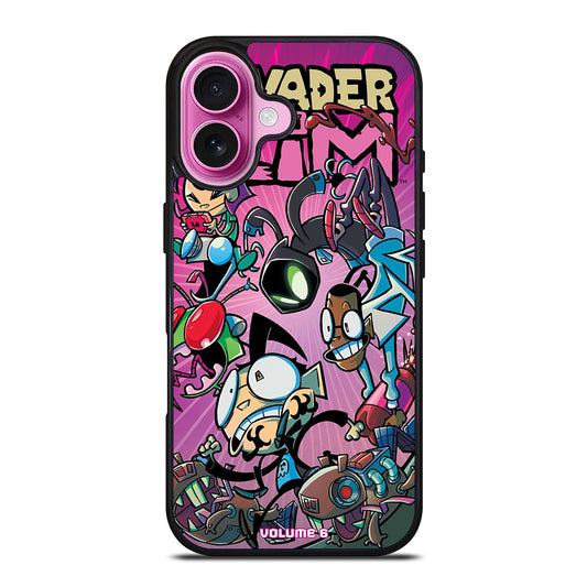 INVADER ZIM ALIEN CHARACTER iPhone 16 Plus Case Cover