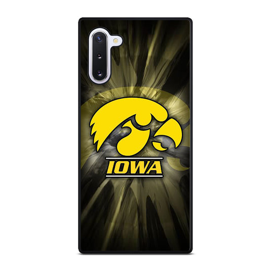 IOWA HAWKEYES SYMBOL Samsung Galaxy Note 10 Case Cover
