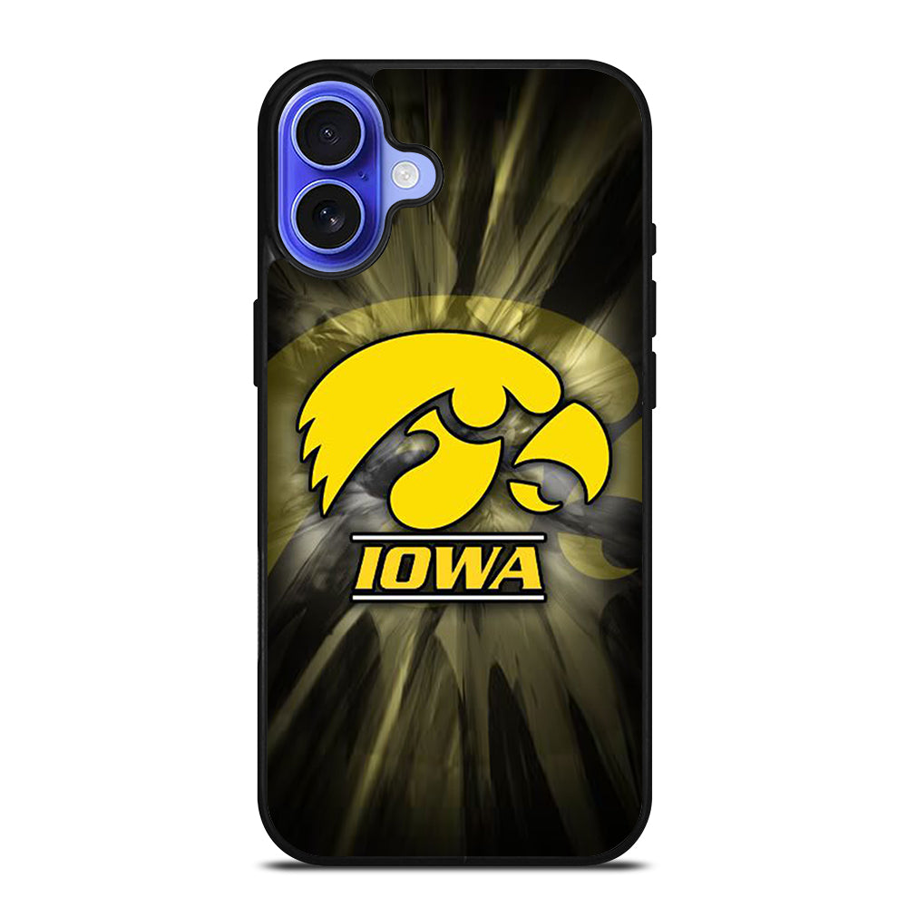 IOWA HAWKEYES SYMBOL iPhone 16 Case Cover